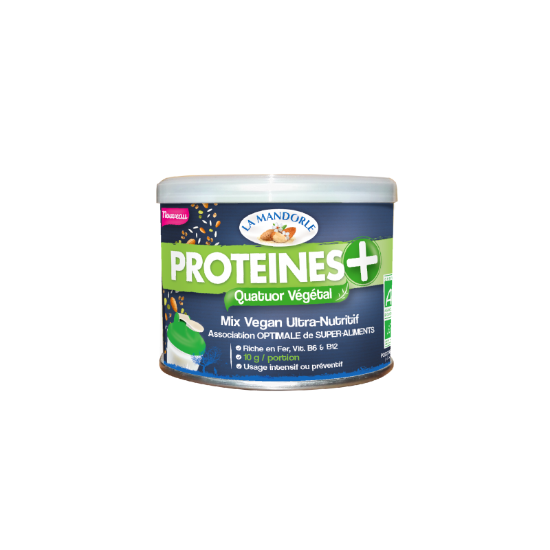 Mix Vegan Ultra-Nutritif PROTEINES + LA MANDORLE Mix Vegan Ultra-Nutritif PROTEINES + LA MANDORLE